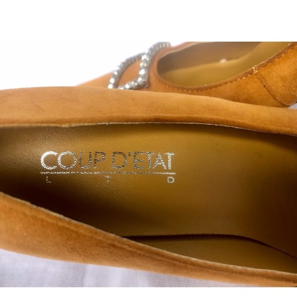 Vintage Velvet Buttercup Coup D’Etat Pumps - Picture 4 of 6